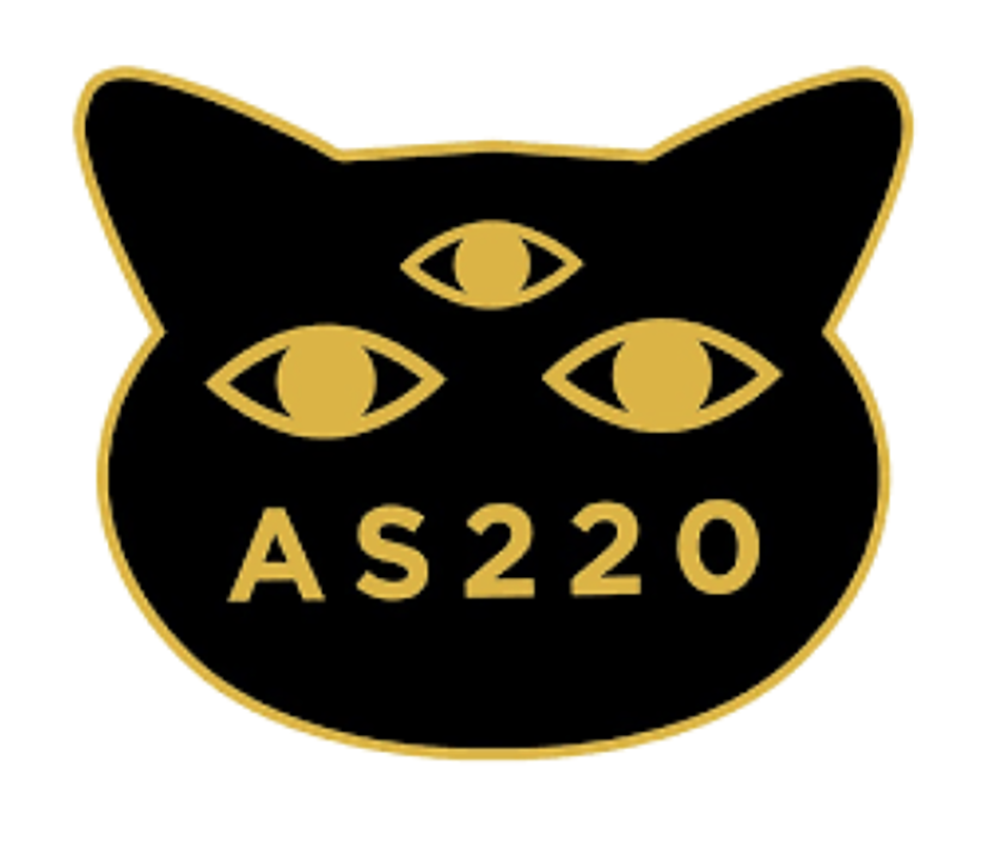 AS220 Black cat logo